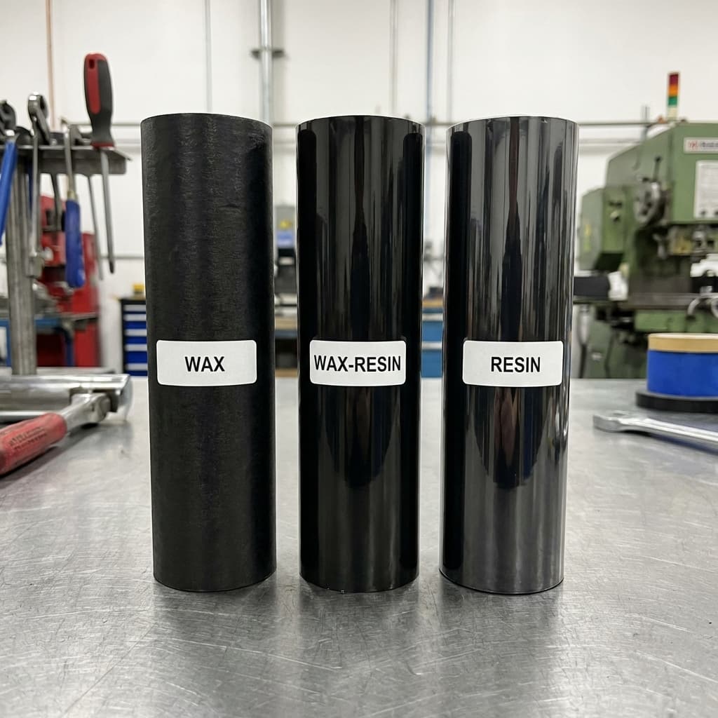 Ribbon Types: Wax, Wax-Resin, Resin