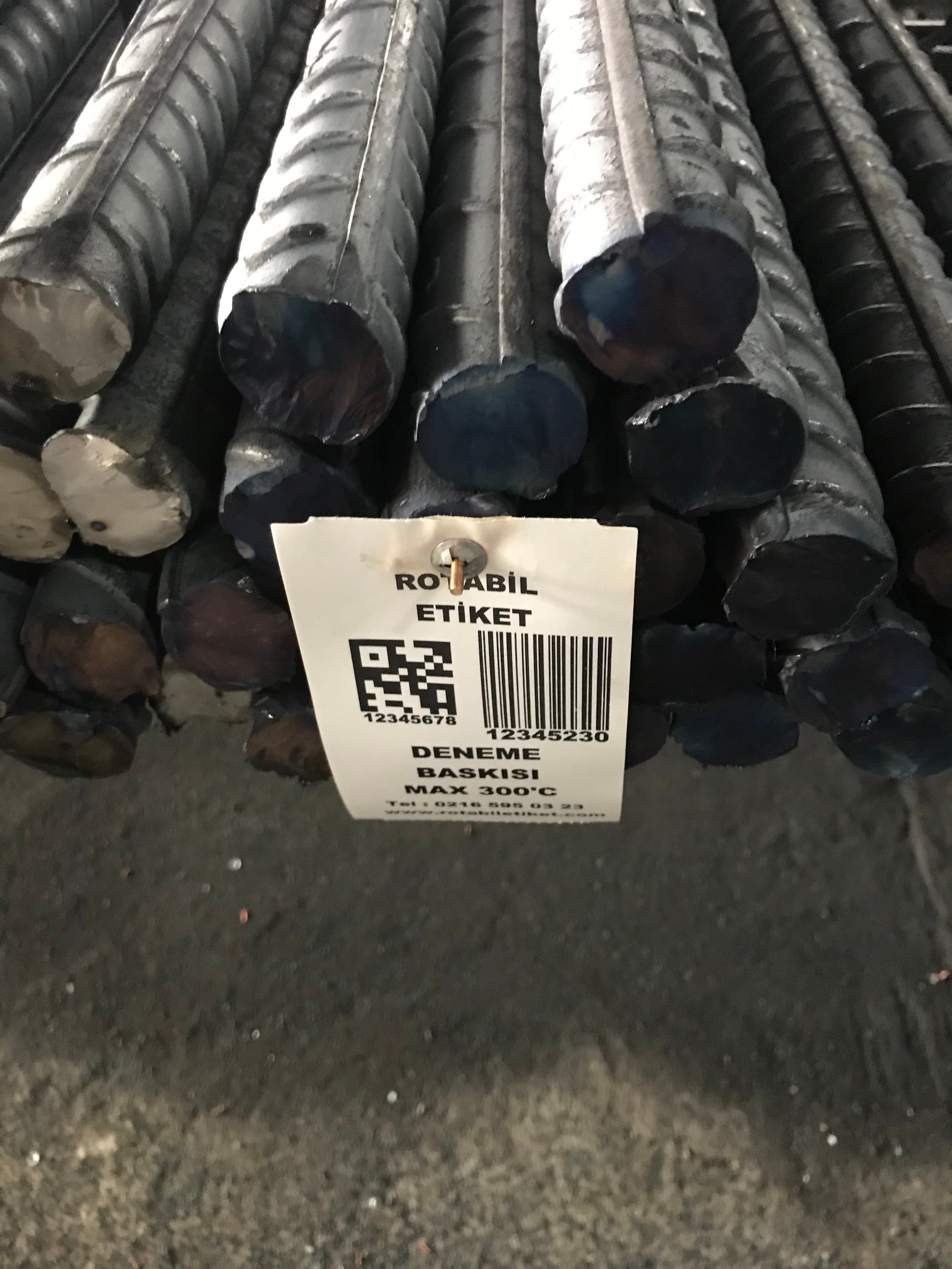 Yüksek Isı Yanmaz Etiketi - Güçlü Koruma