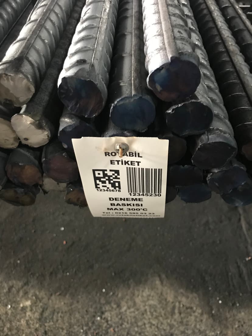 Yüksek Isı Yanmaz Etiketi - Güçlü Koruma